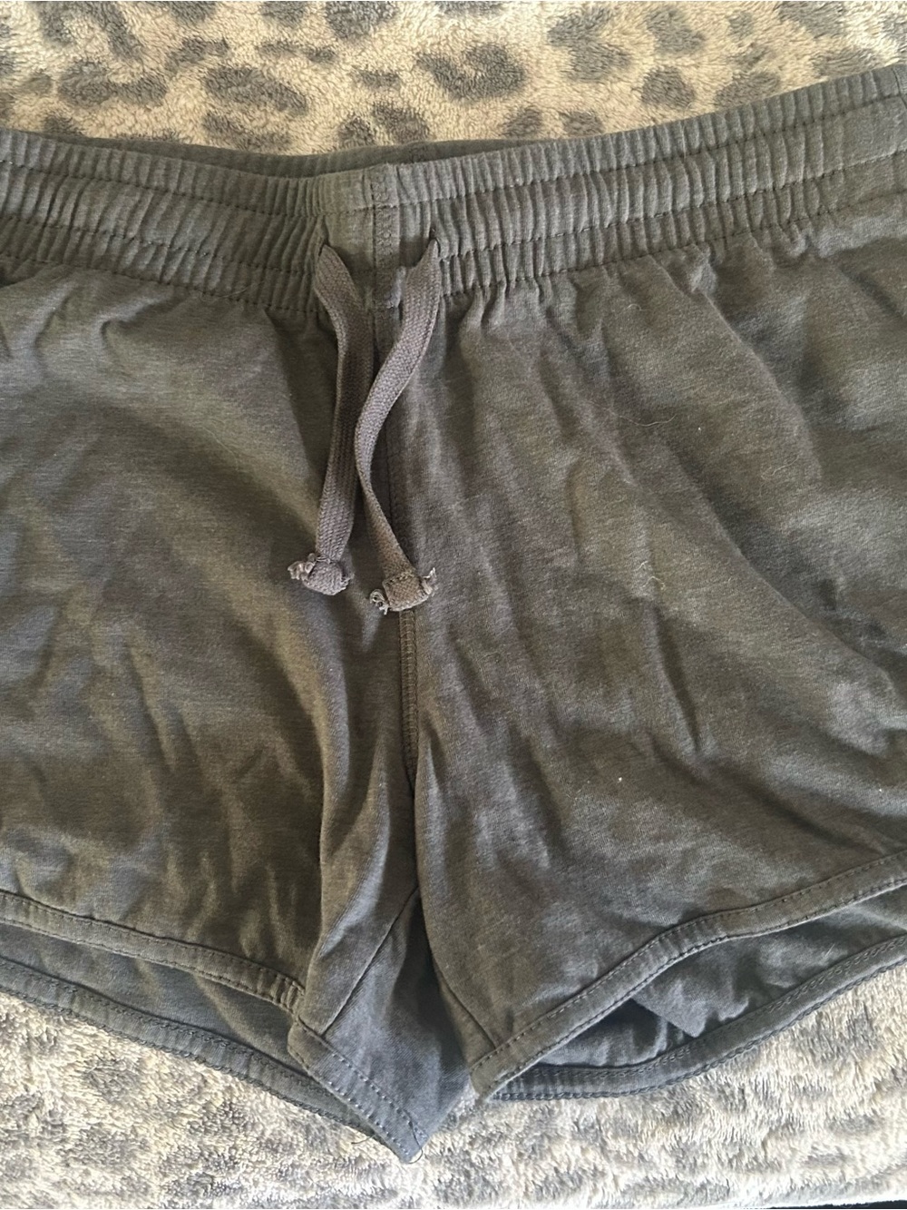 Colosseum Black Lounge Shorts with Drawstring Waist